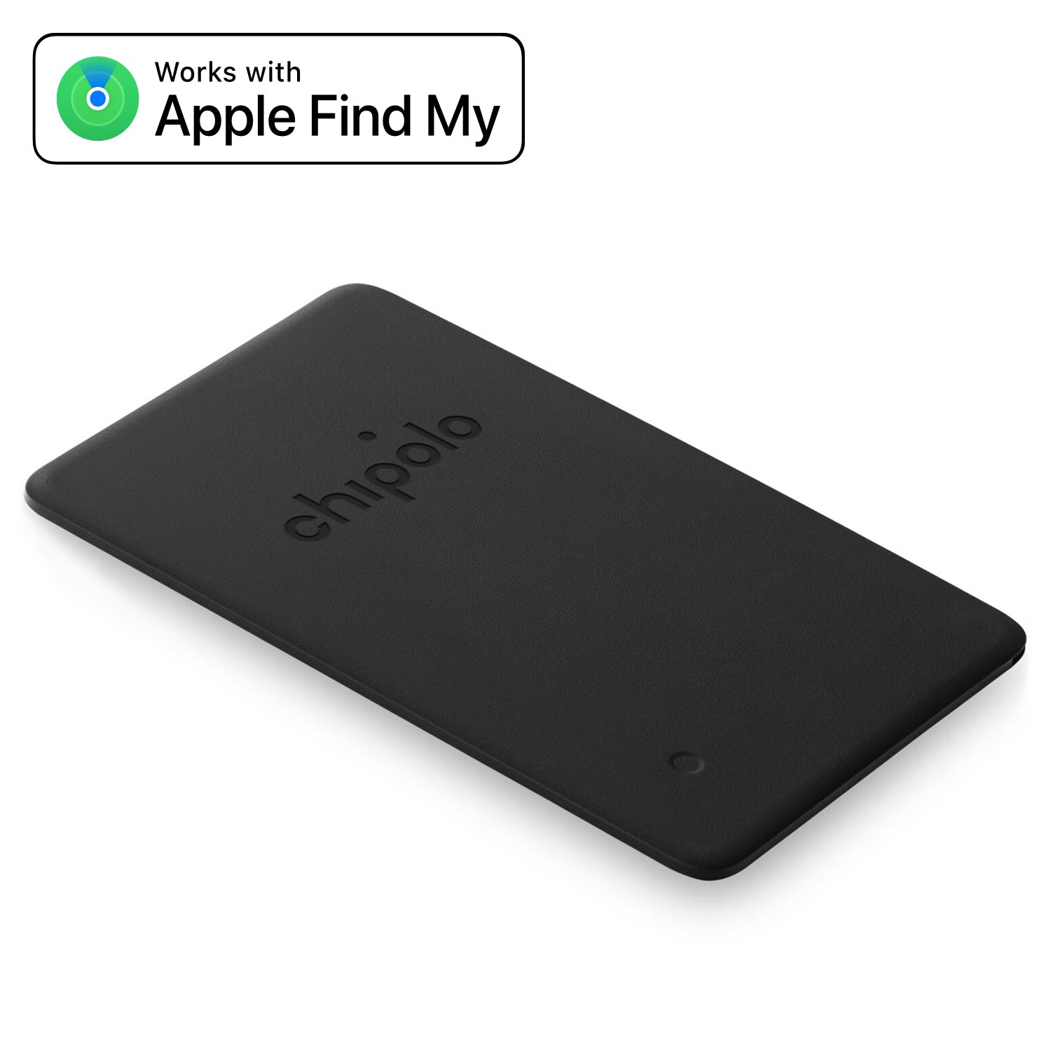 Chipolo CARD Spot for Apple FindMy App Black