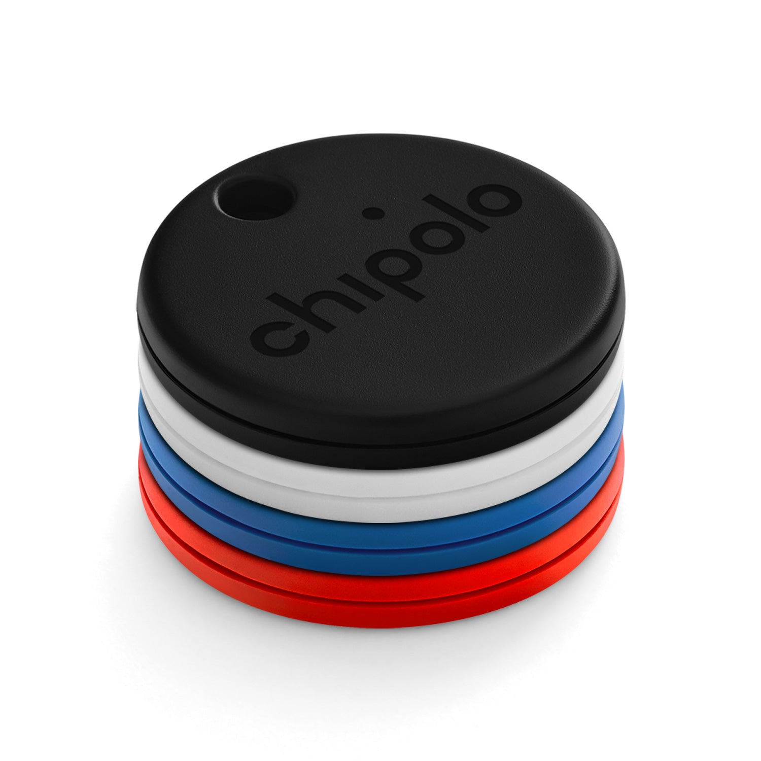 Chipolo ONE Tracking Device for Chipolo One App 4 Pack Multicoloured