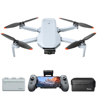 Potensic Camera Drone Atom 2 Fly More Combo Bundle Grey