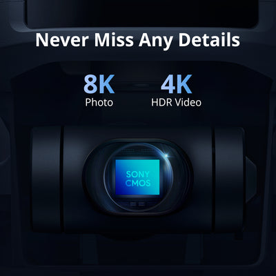 Potensic Camera Drone Atom 2 Fly More Combo Bundle Grey