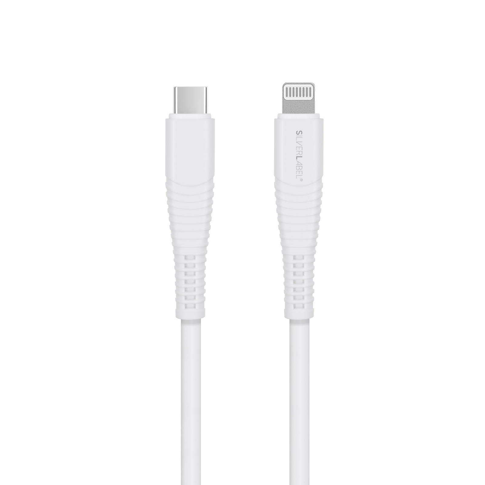 SilverLabel 3m USB-C to Lighting Cable White
