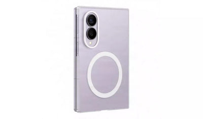 photo of Samsung Clear Magnets Case for Galaxy Fold8 side view