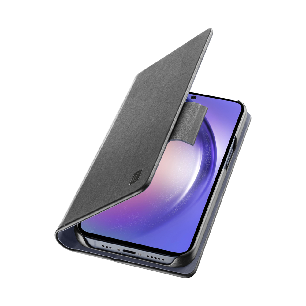 Cellularline Book Case- Galaxy A55 5G-Black