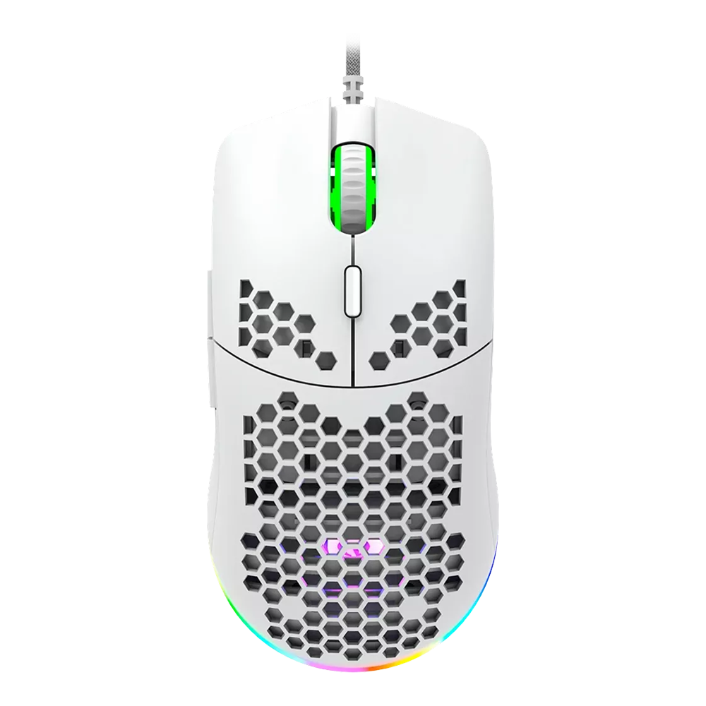 Canyon Mouse Puncher RGB 7Buttons Wired GM-11 White