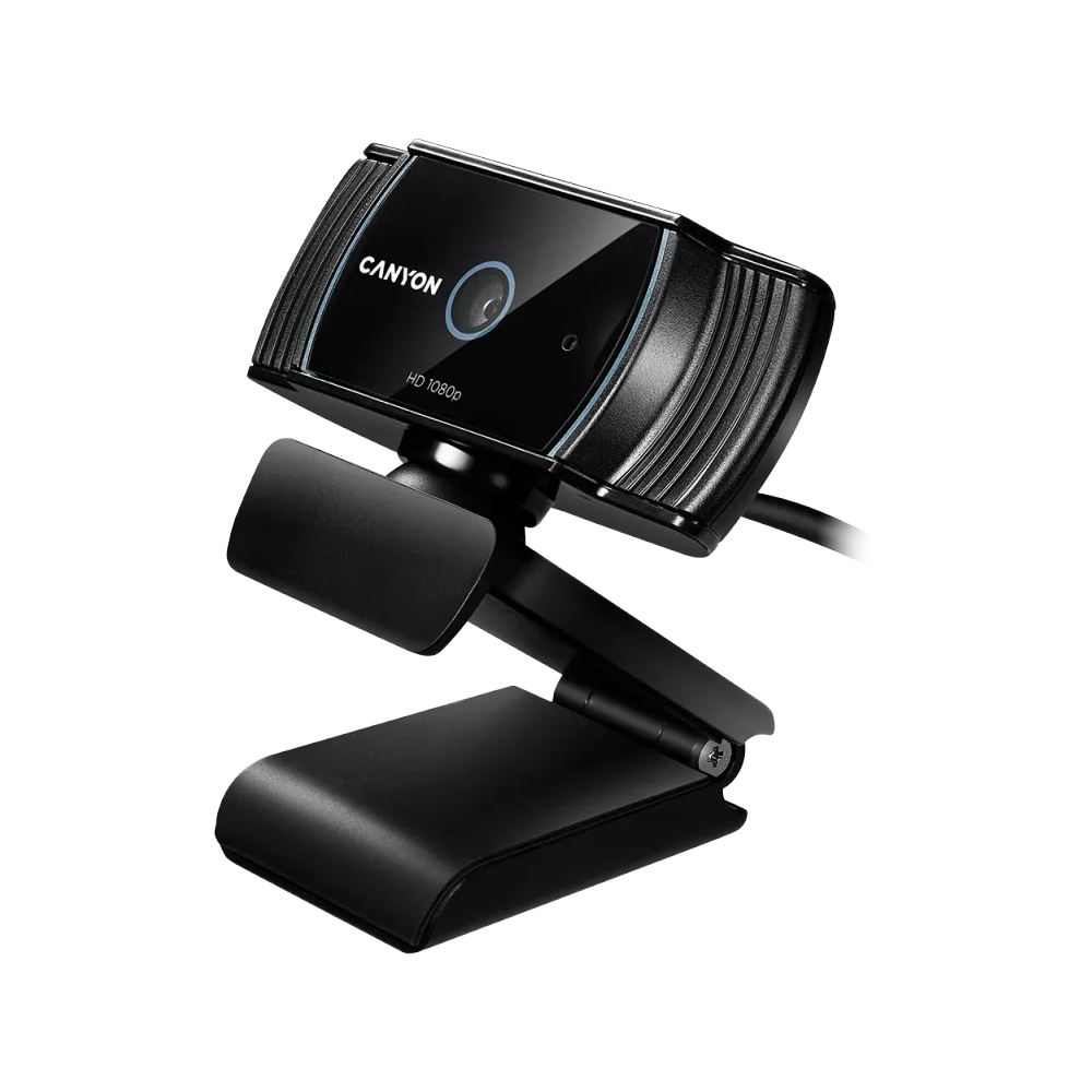 Canyon Webcam Full HD 1080P Auto Focus C5 Black