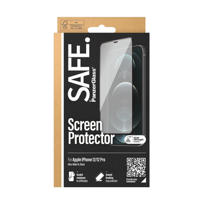 PanzerGlass Safe Glass Screen Protector for Apple iPhone 12/12 Pro