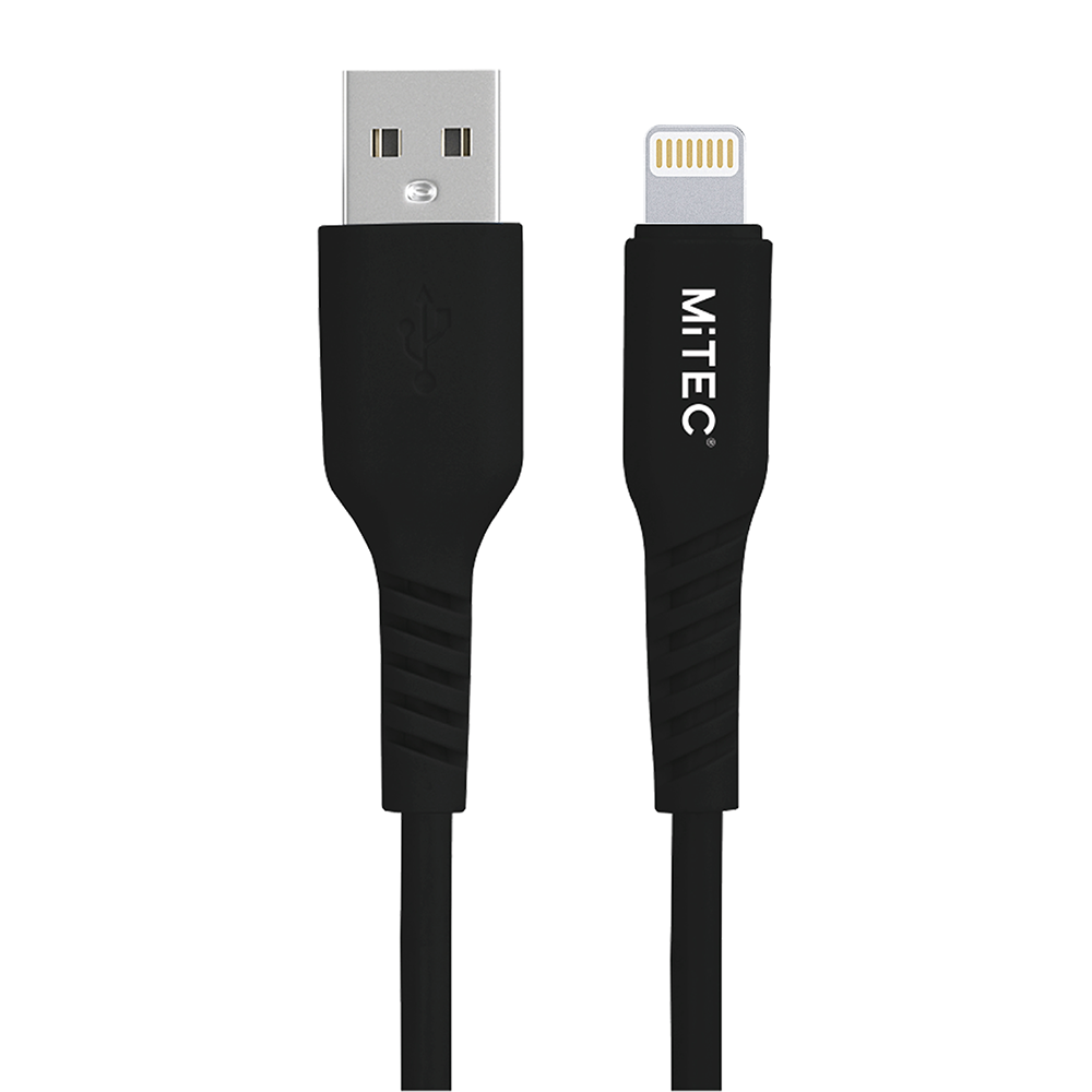 MiTEC MiPOWER USB to Lightning Cable 1m Black