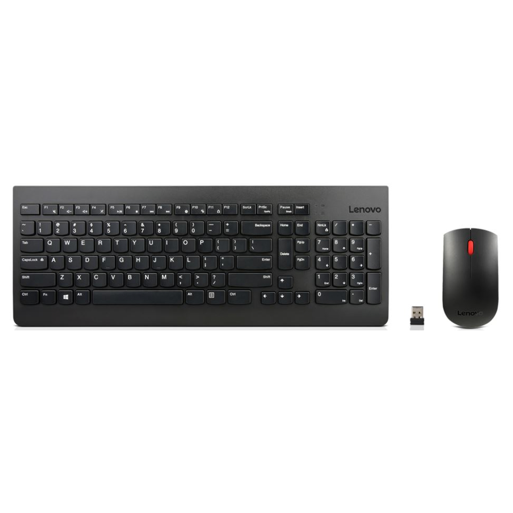 Lenovo Essential Wireless Combo Keyboard Mouse US Black
