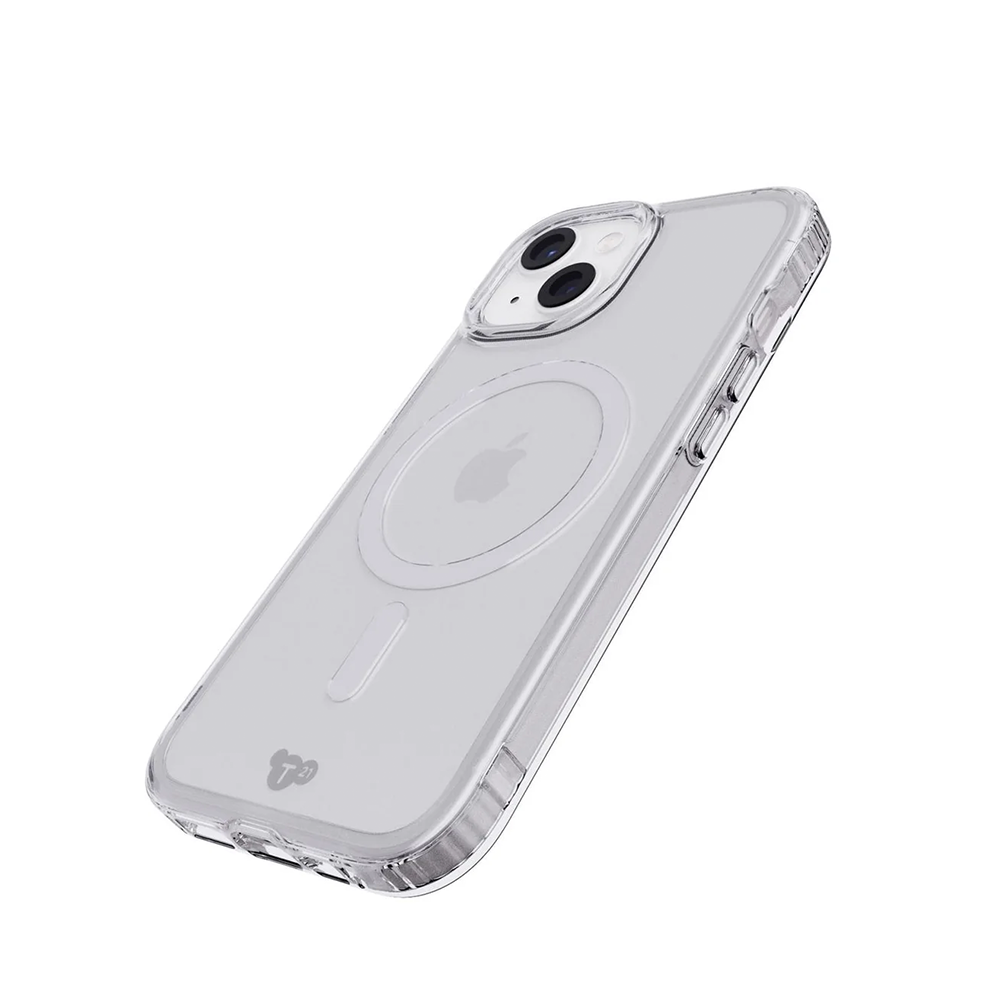 Tech21 EvoClear w/Magsafe for iPhone 16e/15/14/13 - Clear