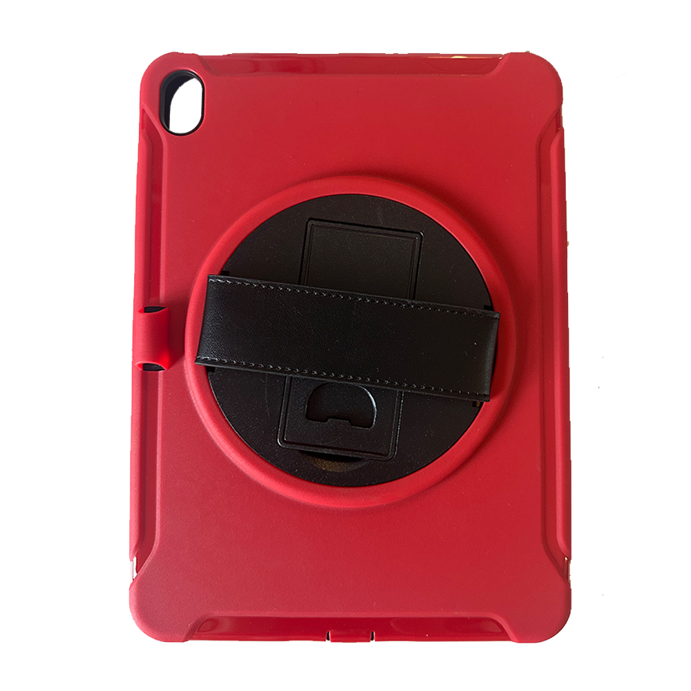 AJ Rugged Case with strap in Bulk for Apple iPad 10.9 Red