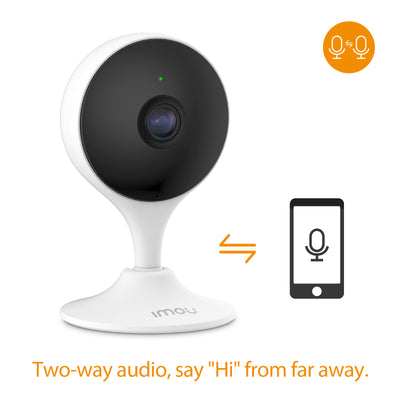 IMOU Cue 2, 1080P/2MP, Indoor Smart Wi-Fi Plug-In Security Camera
