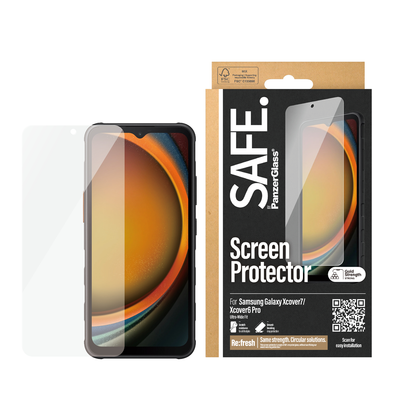 Safe Glass Samsung Galaxy Xcover7 Ultra Wide Fit Bulk