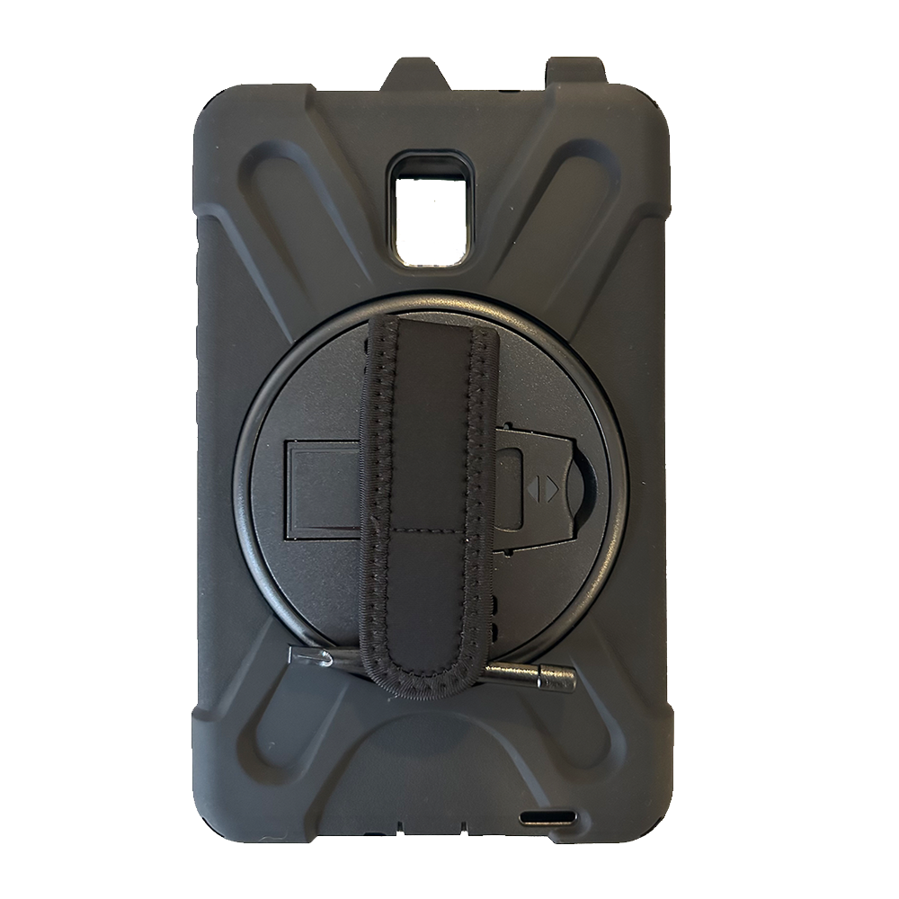 A&J Rugged Case w/Hand Holder For Samsung Tab Active 5 Black