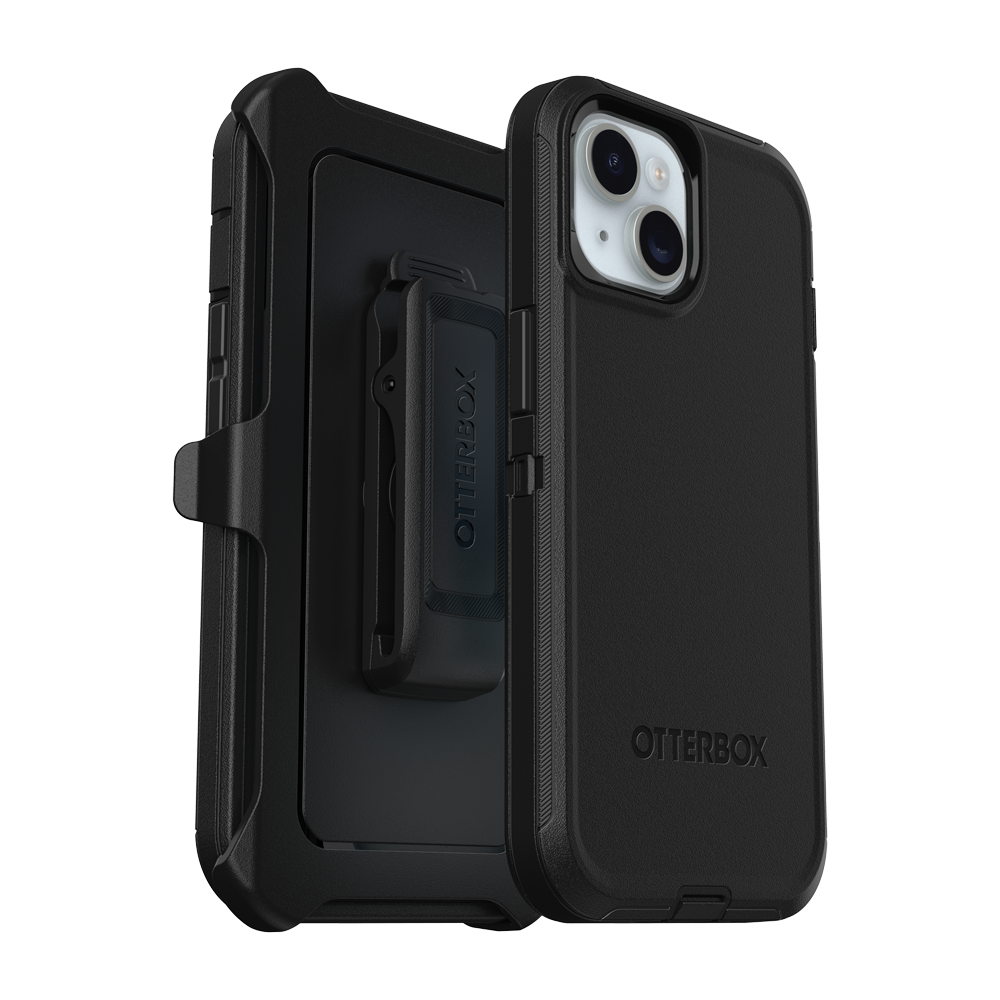 Otterbox Defender Case Apple iPhone 15,14,13 Black ProPack