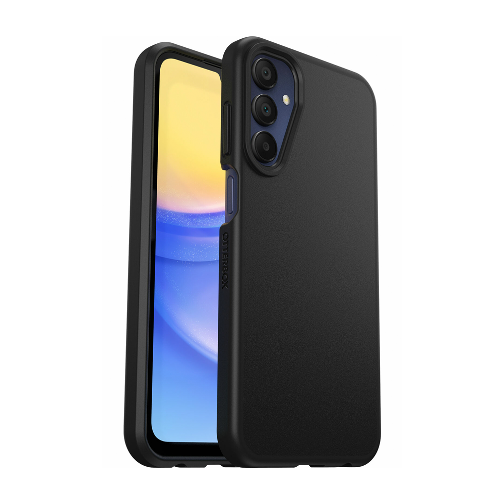 OtterBox React Case for Samsung A15/ A15 5G Black ProPack