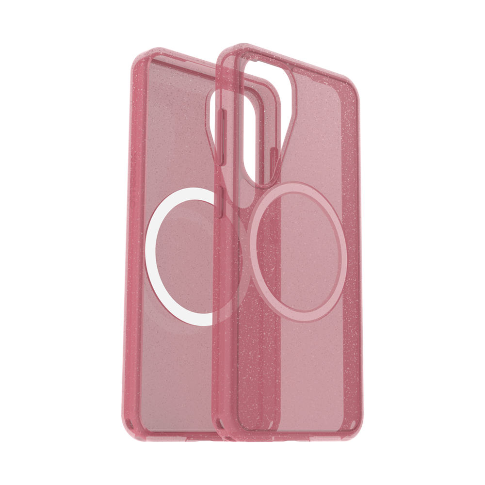 Otterbox Symmetry Clear Magnets s25 Pink