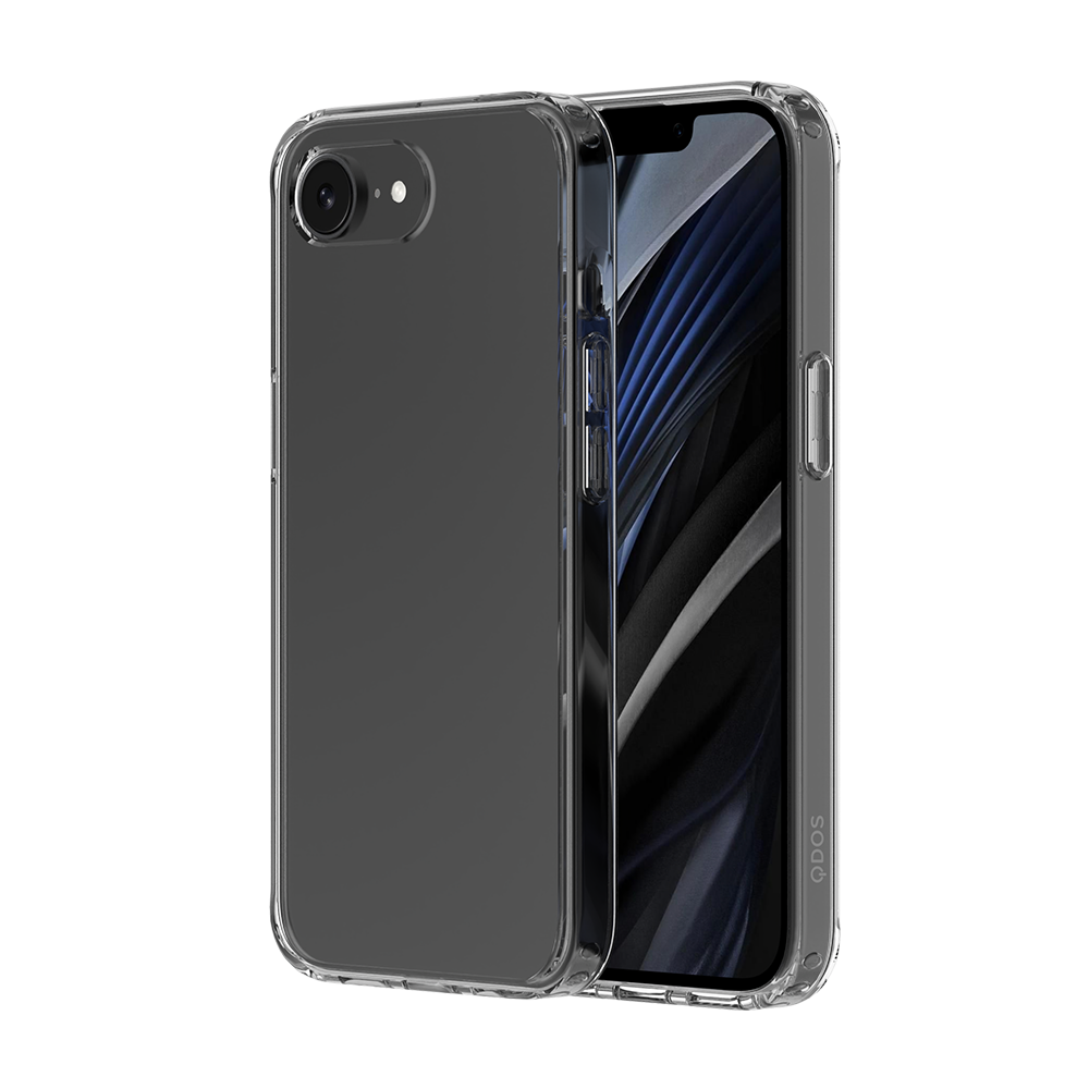 QDOS Hybrid Case for iPhone iPhone 16e Clear