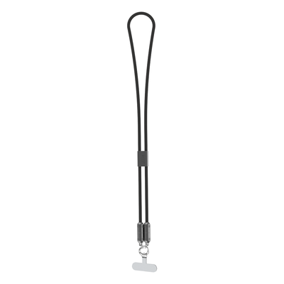 QDOS PowerLoop USB-C Cable/Lanyard Black
