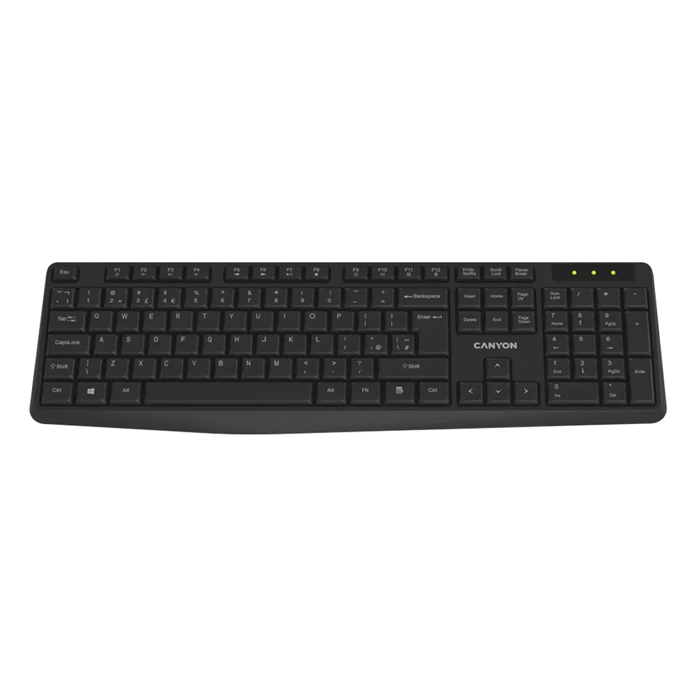 Canyon Wireless Keyboard KB-W01 Black