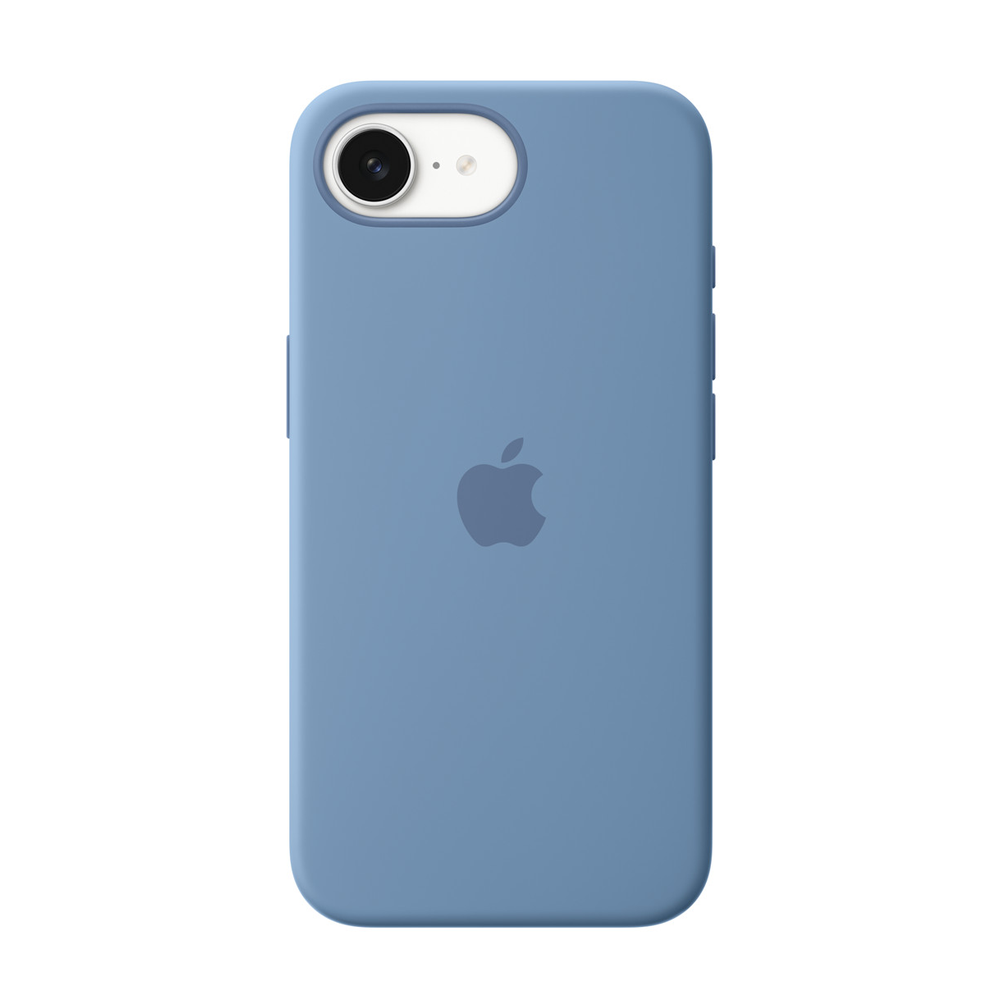Apple iPhone 16e Silicone Case Winter Blue