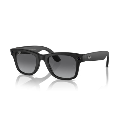 Ray-Ban Meta Wayfarer Polarised Gradient Lenses Matte Black