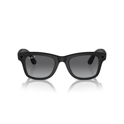 Ray-Ban Meta Wayfarer Polarised Gradient Lenses Matte Black