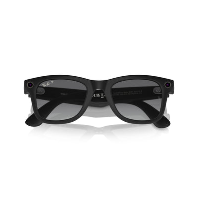 Ray-Ban Meta Wayfarer Polarised Gradient Lenses Matte Black