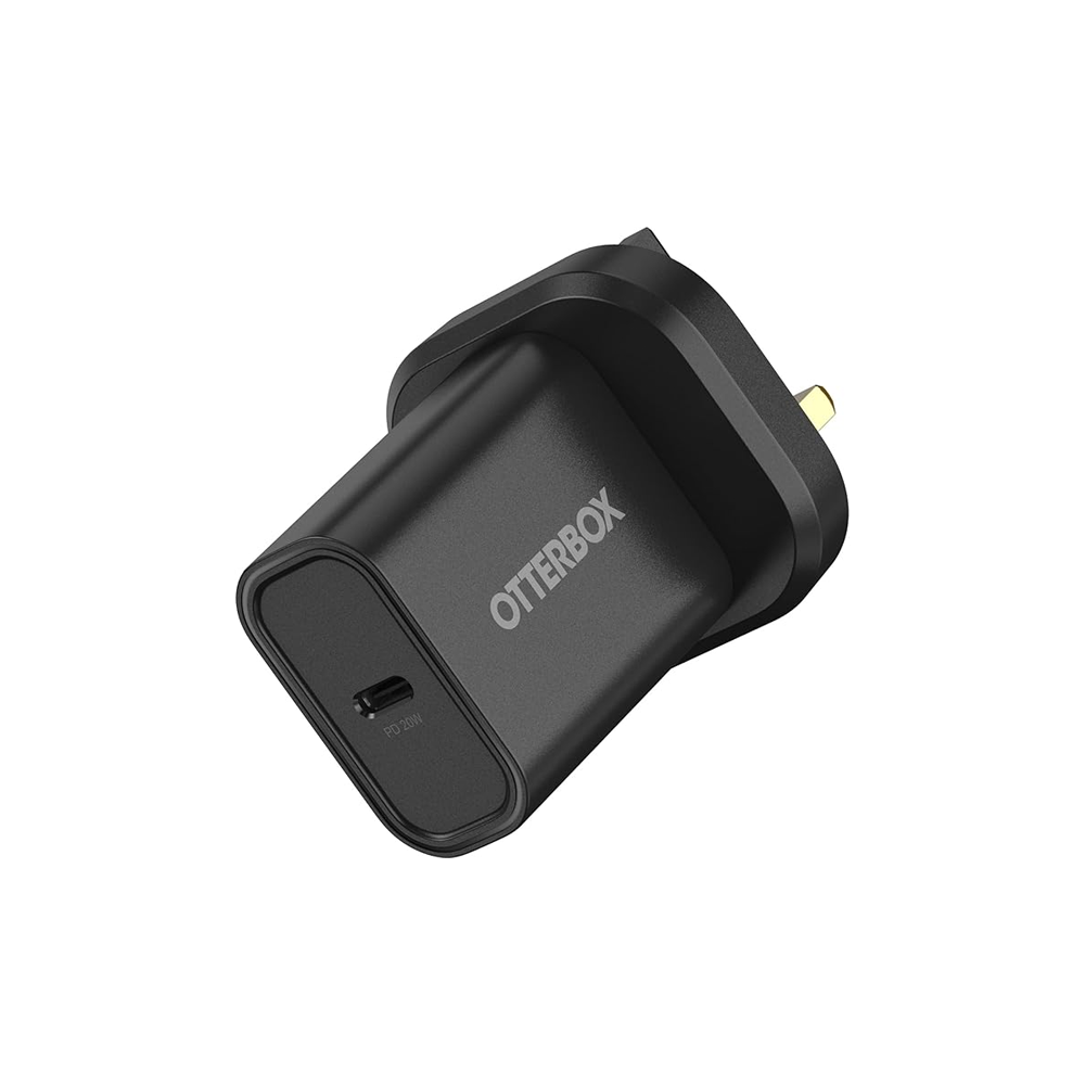 OtterBox Standard UK Wall Charger 20w USBC Black ProPack