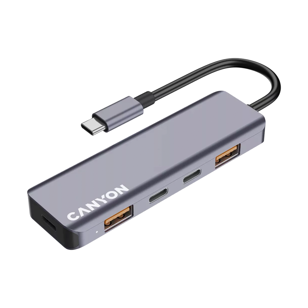 Canyon Hub 5in1 USB-C DS-18 Grey