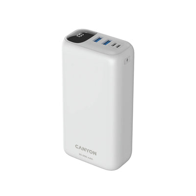 Canyon Power Bank PB-301 LED 30000 mAh PD 20W White