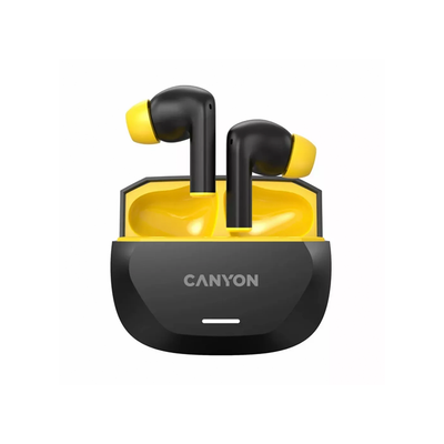 Canyon Hexagon7 Headset TWS Black Yellow