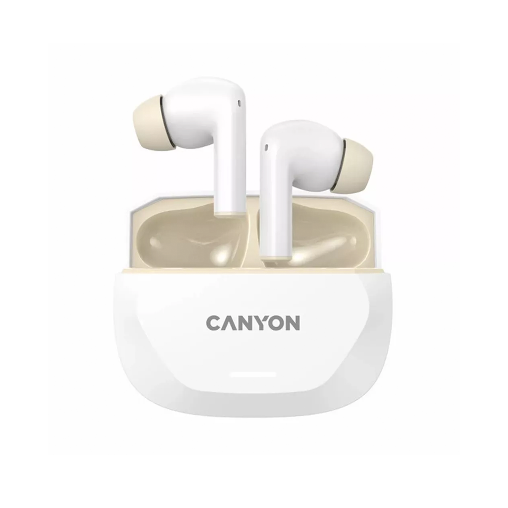 Canyon Hexagon7 Headset TWS White Beige 