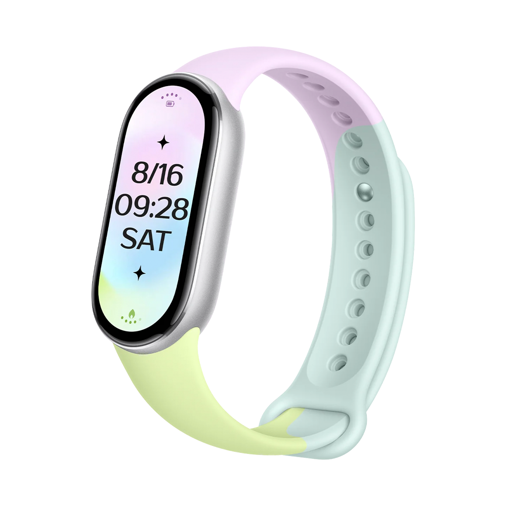 Xiaomi Fluororubber Strap for Smart Band 10 Cream Macaron