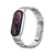 Xiaomi Asymmetrical Metal Strap for Smart Band 10 Silver