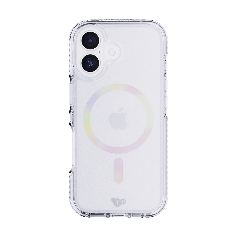 Tech21 EvoCrystal w/MagSafe Iridescent for iPhone 17