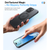 TORRAS Ostand R Fitness Case for iPhone 16 Pro Max Black