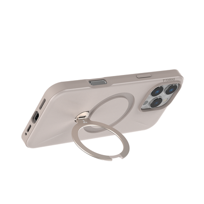 TORRAS Ostand Spin Fusion Case for iPhone 16 Pro Max Desert Gold 