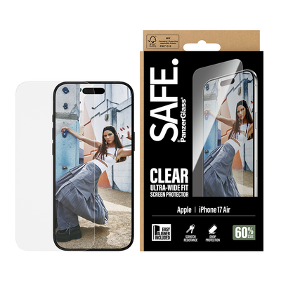 SAFE Glass for iPhone Air UWF w/Aligner