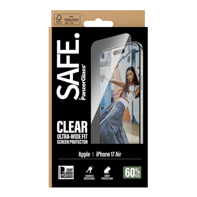 SAFE Glass for iPhone Air UWF w/Aligner