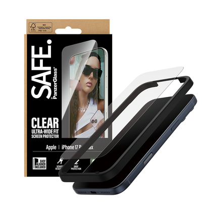 SAFE Glass for iPhone 17 Pro Max UWF w/Aligner