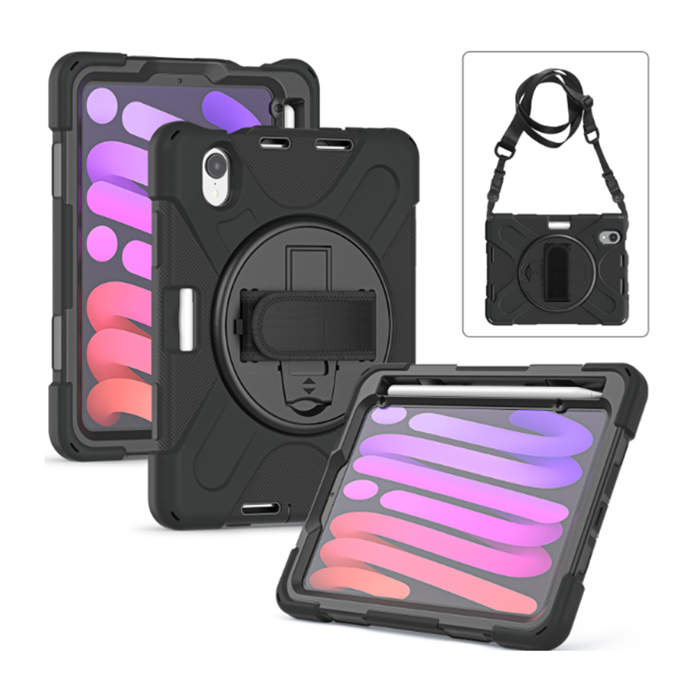 A&J Shockproof Case for iPad A16 Black