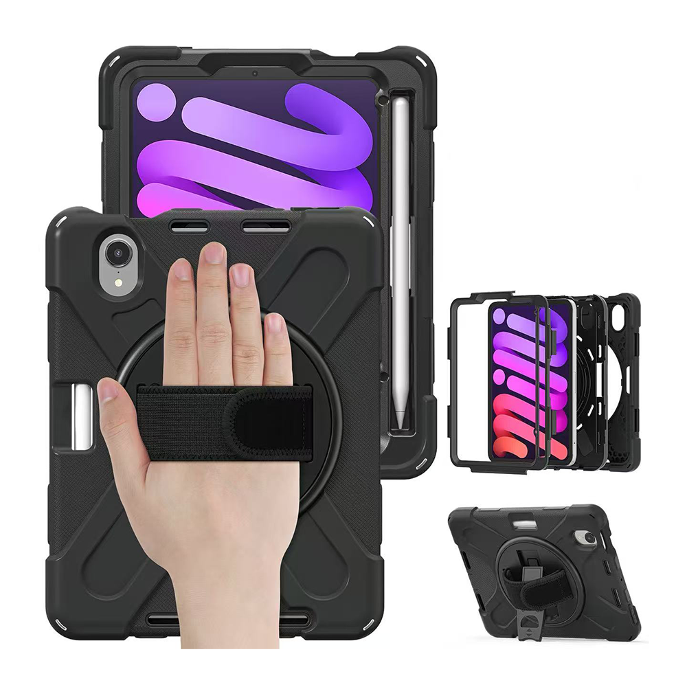 A&J Shockproof Case for iPad A16 Black