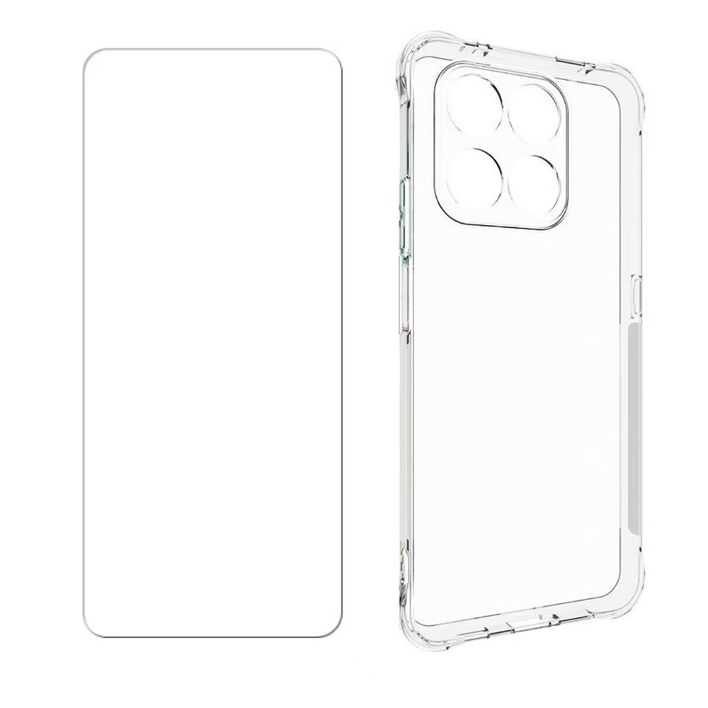 MiTEC MiPROTECT Honor 400 Smart Phone Case & Glass - Bundle - Clear