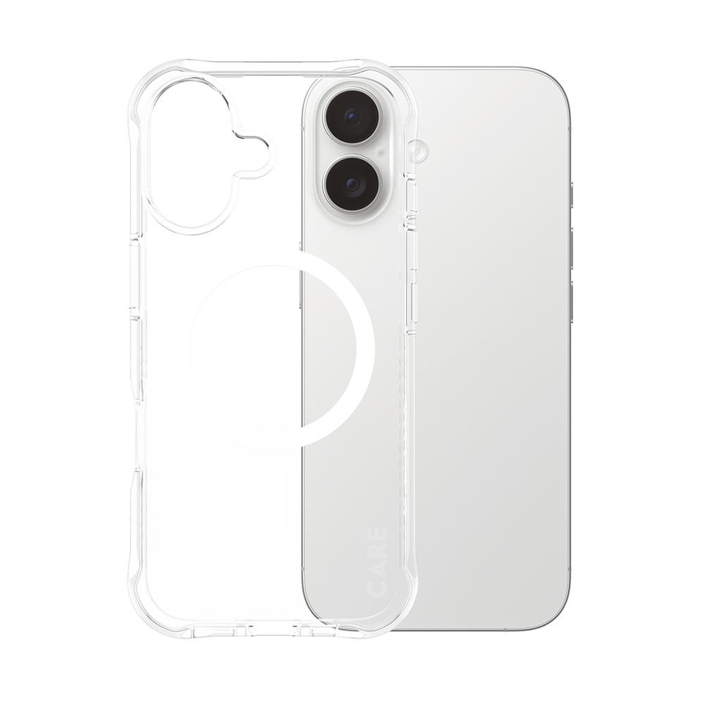 PanzerGlass CareCase MagSafe iPhone 17 Clear White