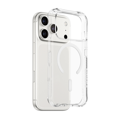 PanzerGlass CareCase MagSafe iPhone 17 Pro Clear White