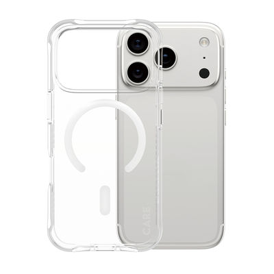 PanzerGlass CareCase MagSafe iPhone 17 Pro Clear White