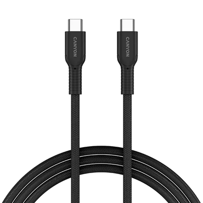 CANYON cable OnWire 60CL C-C 60W COLOR Braided 1m