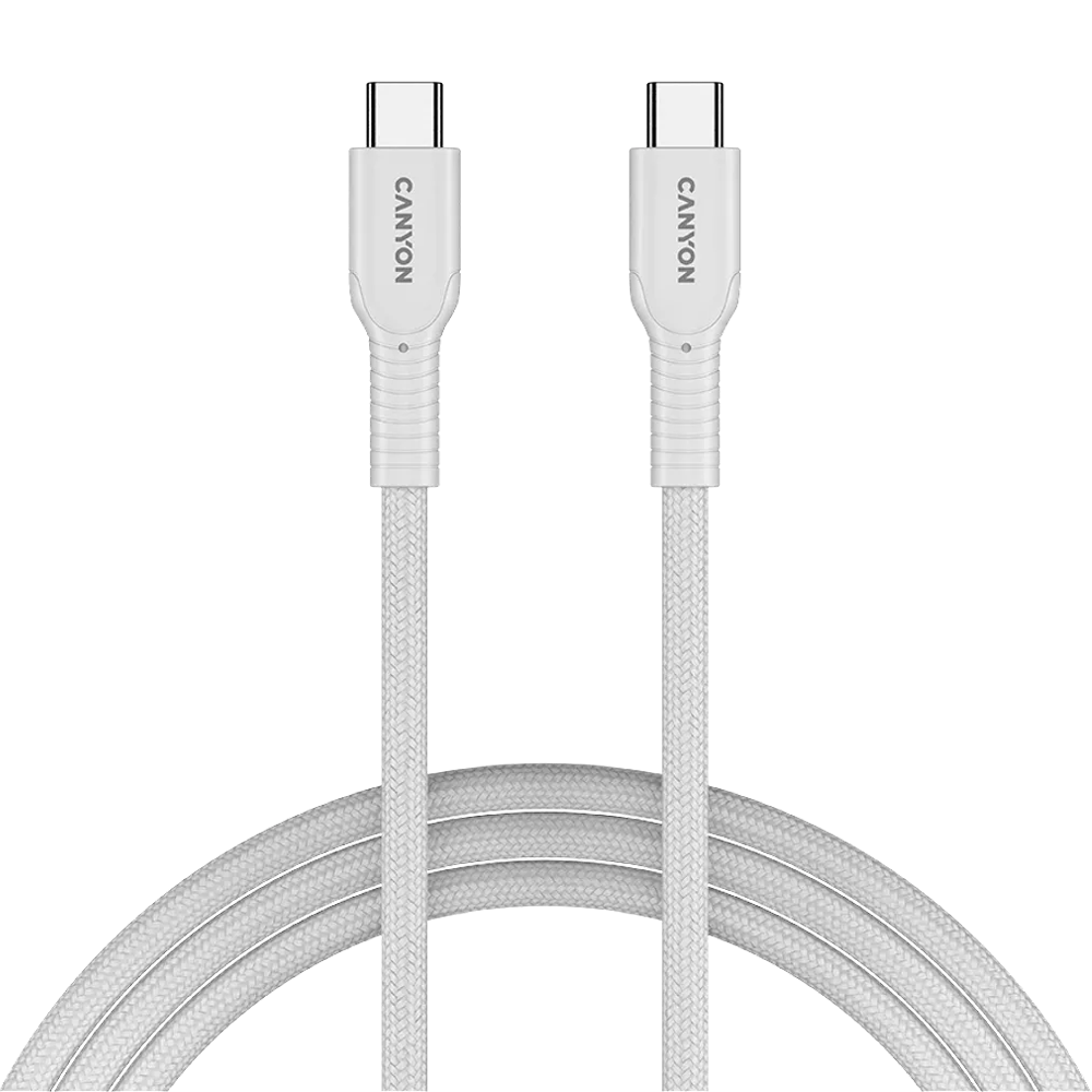 CANYON cable OnWire 60CL C-C 60W COLOR Braided 1m