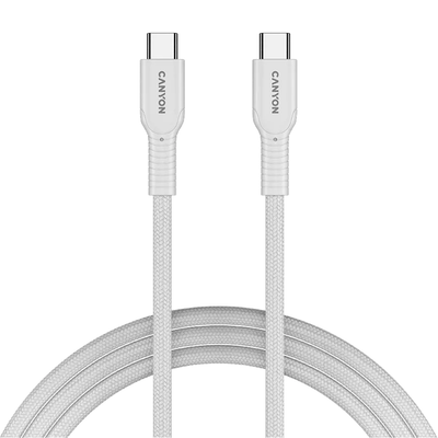 CANYON cable OnWire 60CL C-C 60W COLOR Braided 1m