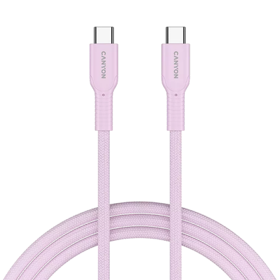 CANYON cable OnWire 60CL C-C 60W COLOR Braided 1m